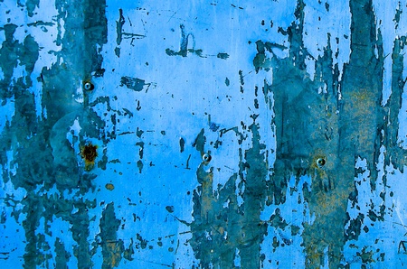 Rusty painted metal surface backgroundの写真素材