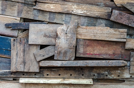 Old piece wooden wall background