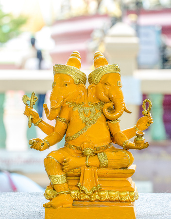 Sculpture of ganeshaの写真素材