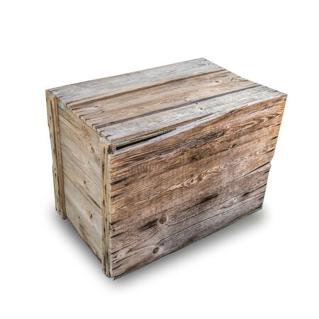 Wooden boxの写真素材