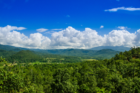 View of mountainの写真素材