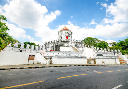 Phra Sumen Fort ,Bangkok,Thailandのeditorial素材