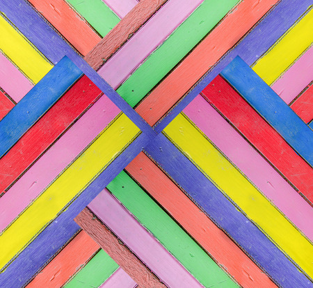 Colorful of woodの写真素材