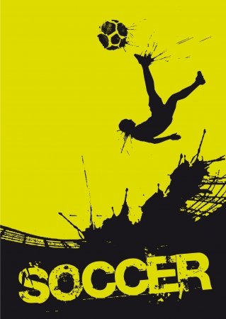 soccer stade vectorのイラスト素材