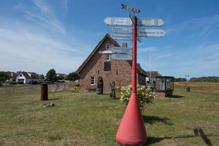 HIDDENSEE, GERMANY - JUNE 20, 2017: The Fischereimuseum, fishing museum, on Hiddensee Island,...