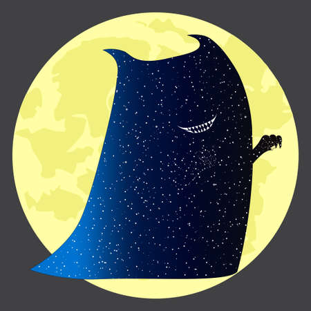 Heavenly Star Monster. Isolated object EPS 10のイラスト素材