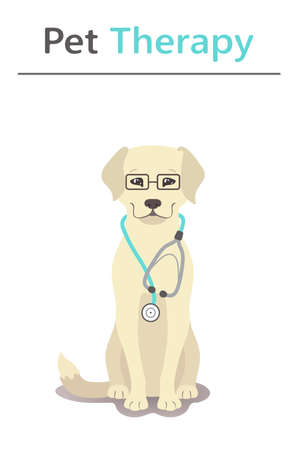 Pet therapy seriesのイラスト素材
