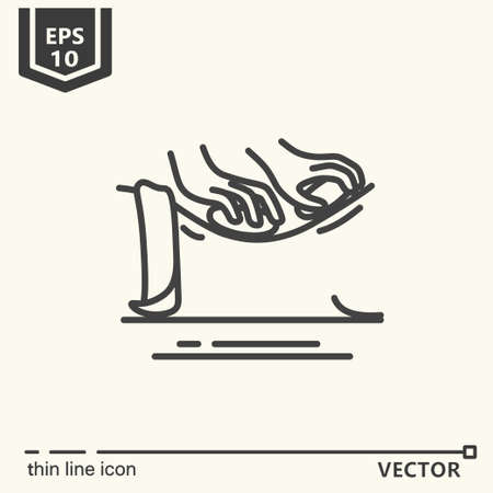 Type of massage - icon series. EPS 10. Isolated objectsのイラスト素材