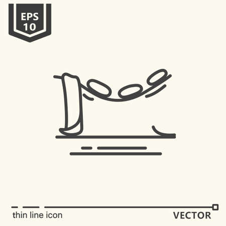 Type of massage - icon series. EPS 10. Isolated objectsのイラスト素材