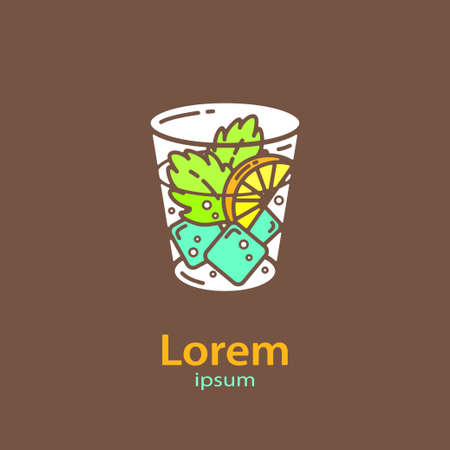 Design template - mojitoのイラスト素材