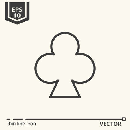 Casino theme. Vector single isolated icon. EPS 10. Isolated objectのイラスト素材