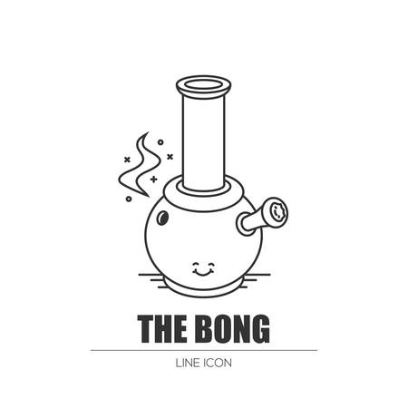 Weed bong.のイラスト素材