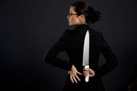 Back Stabberの写真素材