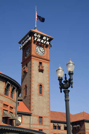 Union Station in Portland Oregon North Americaのeditorial素材