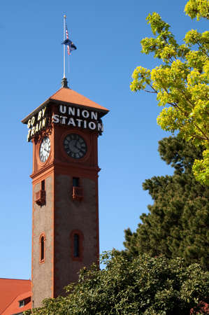 Union Station in Portland Oregon North Americaのeditorial素材