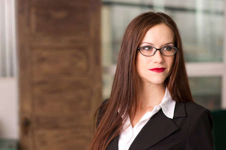 A smart looking woman of businessの写真素材