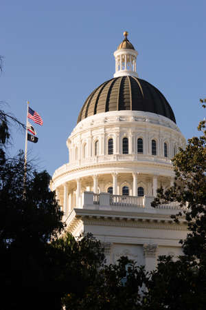 Downtown Sacramento California Capital Dome Buildingのeditorial素材