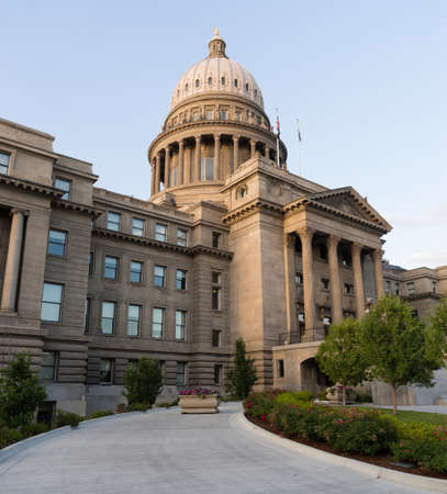 This architectural marvel is the place Idaho's Government worksのeditorial素材