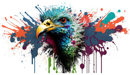 Big Bird African Ostrichの素材