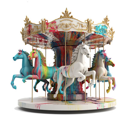 Fun merry go roundの素材