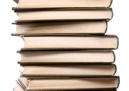 books isolated on a white background