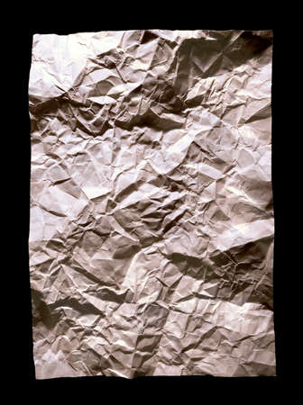 crushed paper close up background