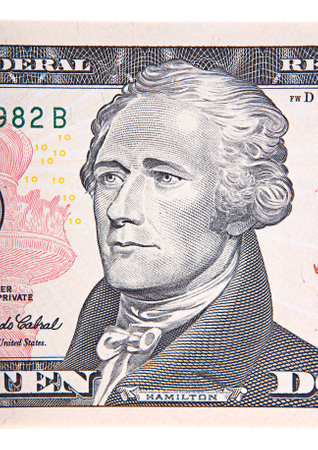 american dollar close up background