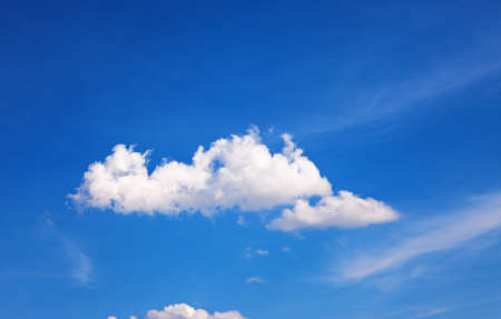 colorful bright blue sky background