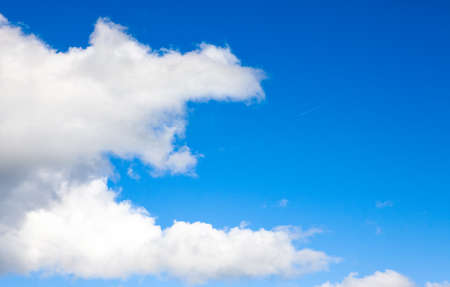 colorful bright blue sky background