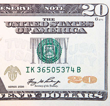 american dollar close up background