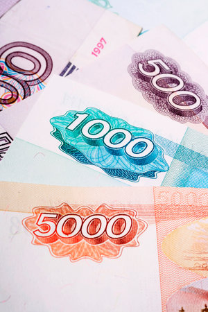 Russian banknotes