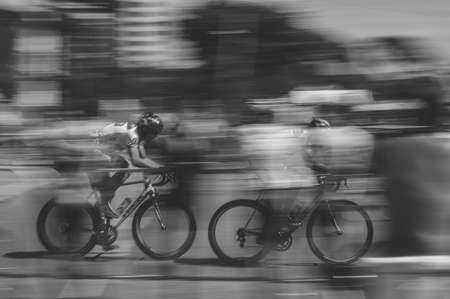Cycling their way