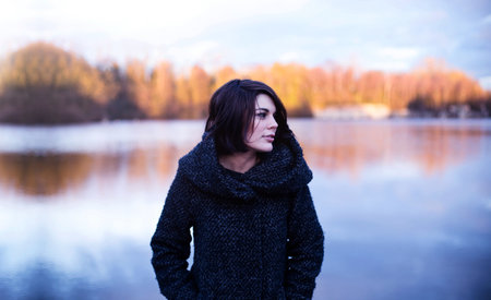 Portrait by the Lake
