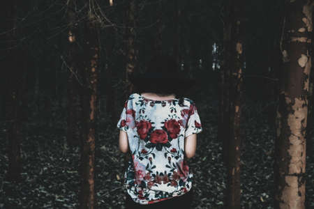 Girl In The Forest