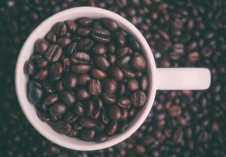 Cup of Coffee Beans