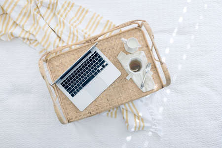Laptop on Table