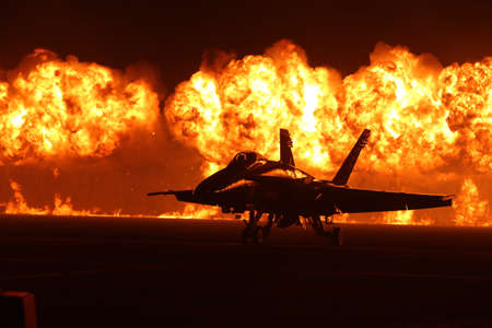 Air Show Flames