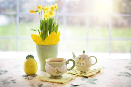 Daffodils and Tea