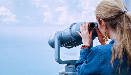 Watching through the Binoculars
