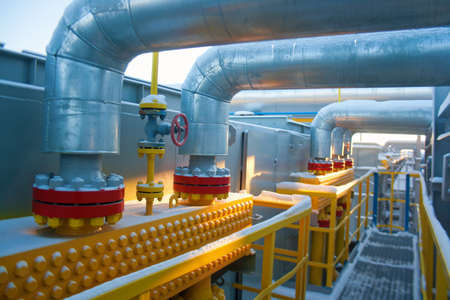 gas pipes