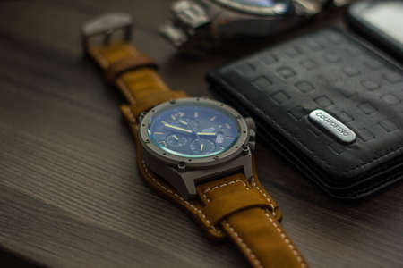 Leather Watch