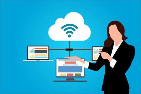 Cloud System Illustration