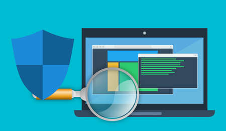 Antivirus Software Illustration