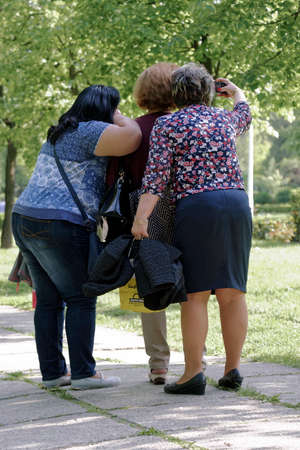Older Women in the Park