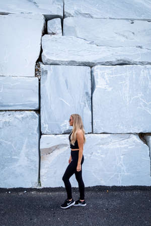 Woman Walking Photo