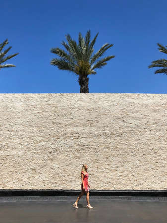 Woman Walking Photo
