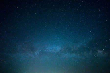 night, sky, stars, galaxy, space, dark, evening