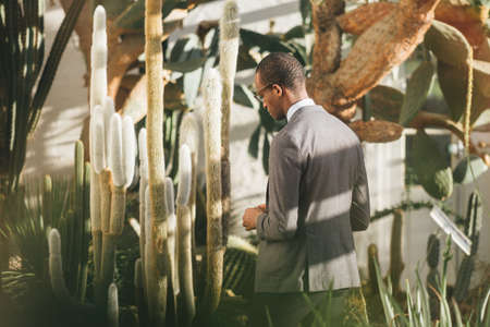 guy, man, suit, fashion, people, eyeglasses, nature, plants, lifestyle