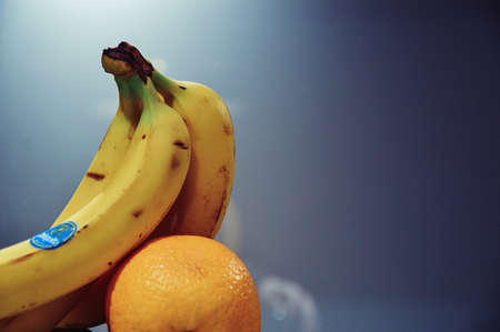 bananas, orange, fruits, food, healthy