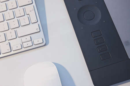 wacom, tablet, computer, technology, keyboard, mouse, office, desk, business, work
